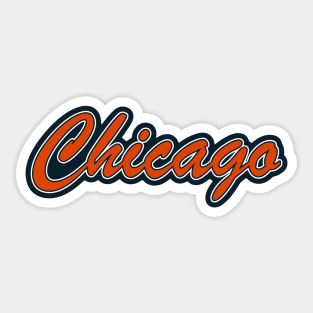 Football Fan of Chicago Sticker